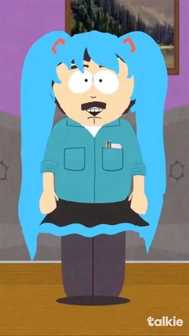 ai character: Randy miku background