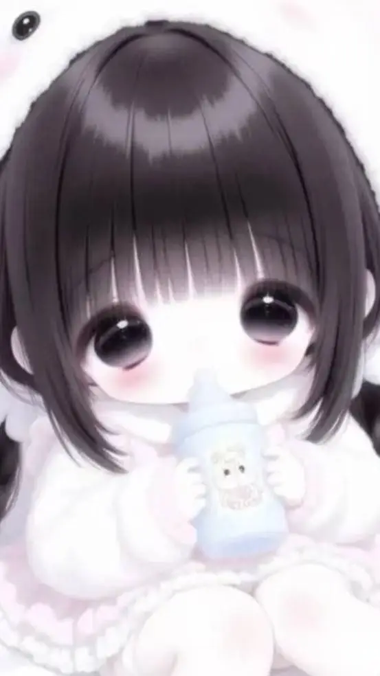ai character: cute baby 🍭💕 background