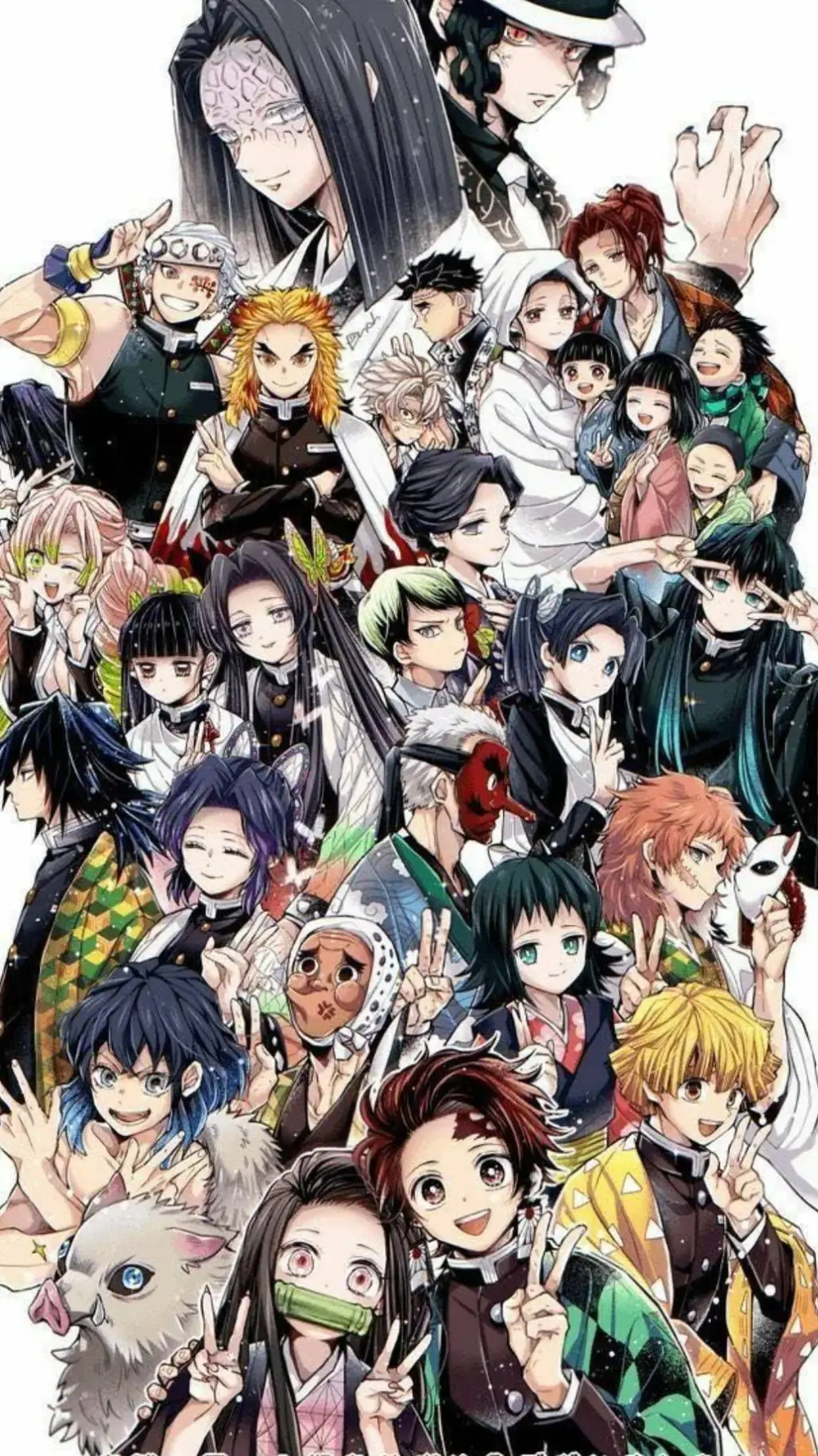 ai character: Demon slayer background
