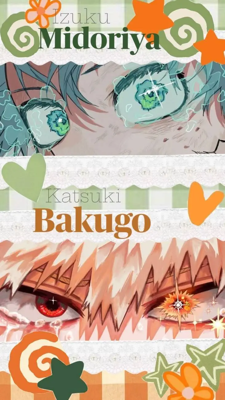ai character: BakuDeku genitori  background