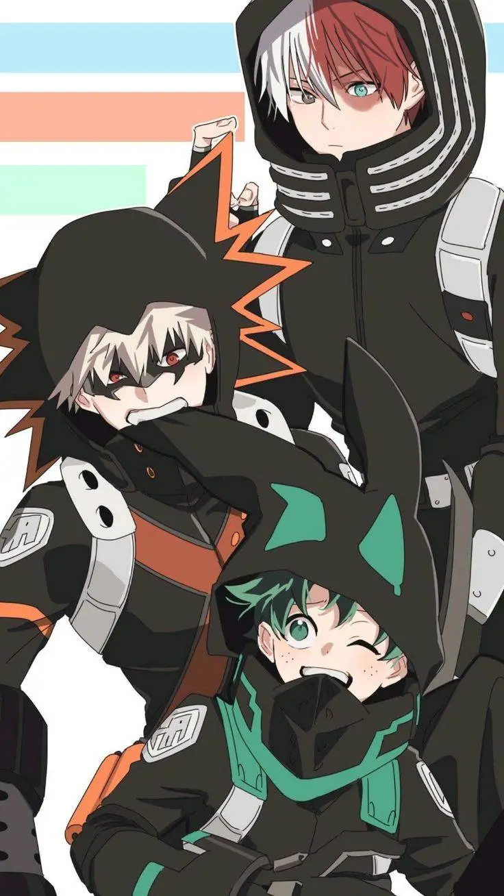 ai character: TodoBakuDeku  background