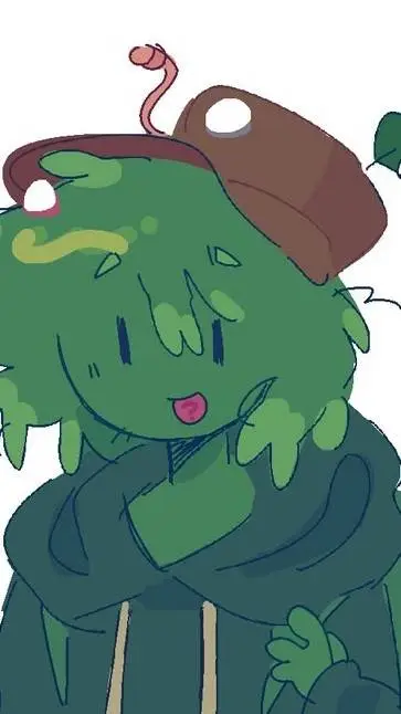 ai character: Green (AGAIN🫩) background