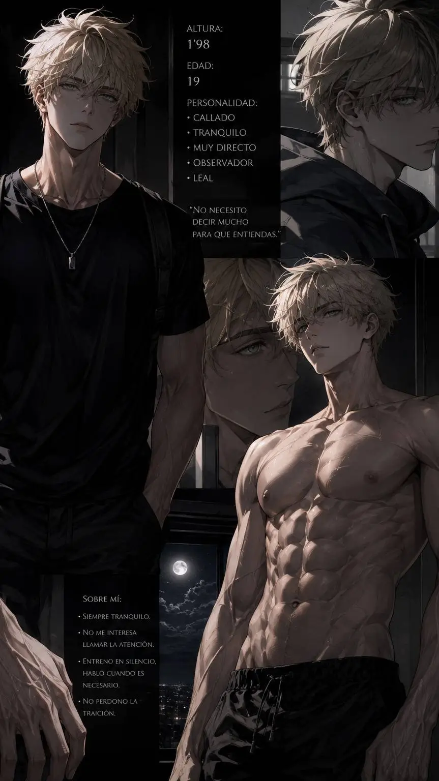 ai character: axel background