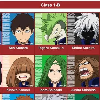 chat with ai character: Class 1-B :>