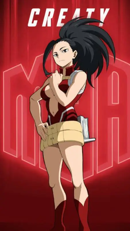 ai character: Momo's Lil Sis background