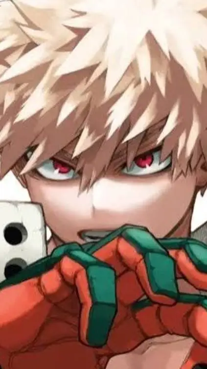 ai character: 💥 Katsuki Bakugo 💥 background