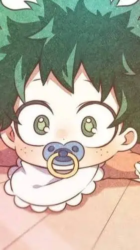 ai character: bébé deku💖💖💖 background