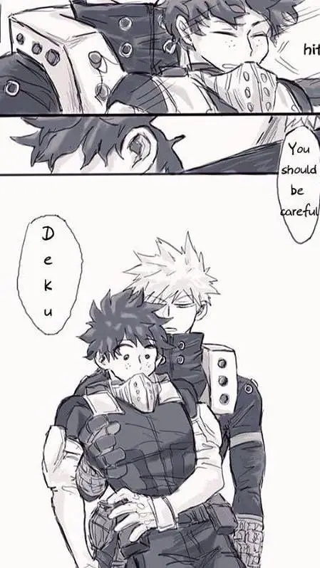 ai character: bakugo x deku background