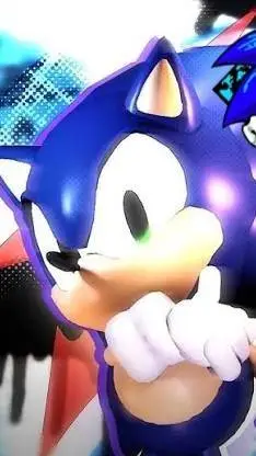 ai character: sonic el erizo  background