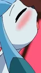 ai character: Glaceon femboy 🔞  background