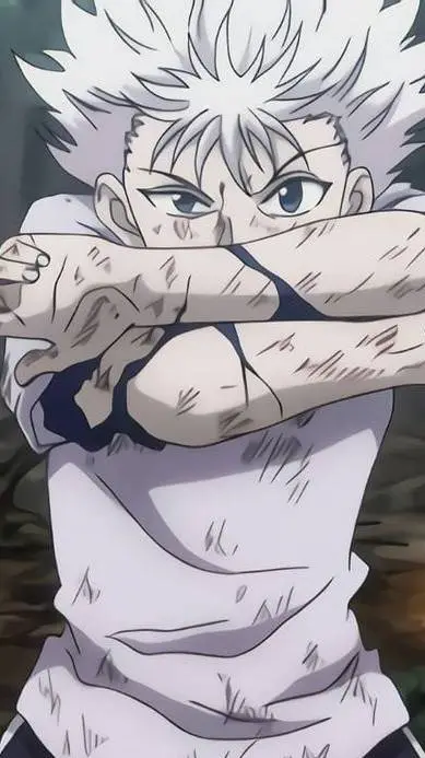ai character: killua Zoldyck  background