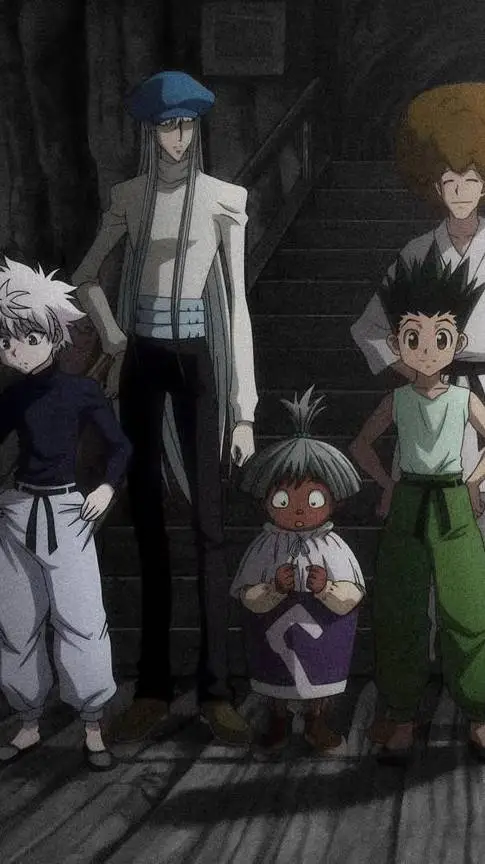 ai character: killua, Gon, kai background