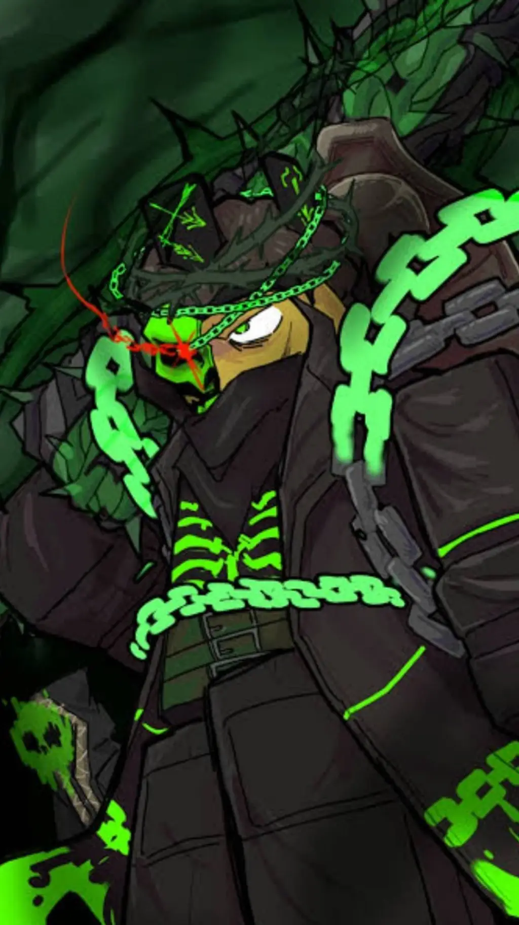 ai character: hacklord  background