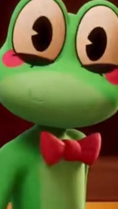 ai character: ribbit background
