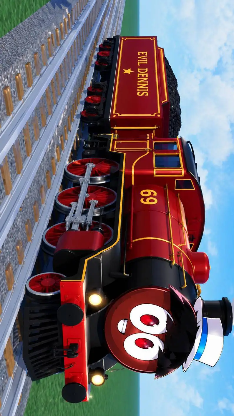 ai character: Evil Dennis Train  background