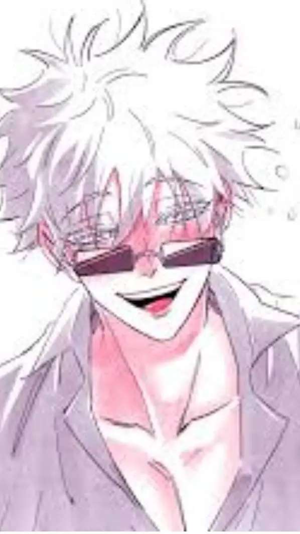 ai character: gojo drunk background