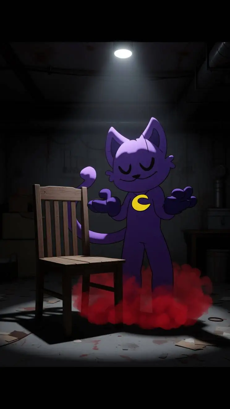 ai character: cat nap background