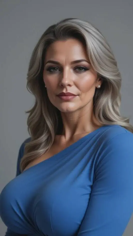 ai character: Angelina  background