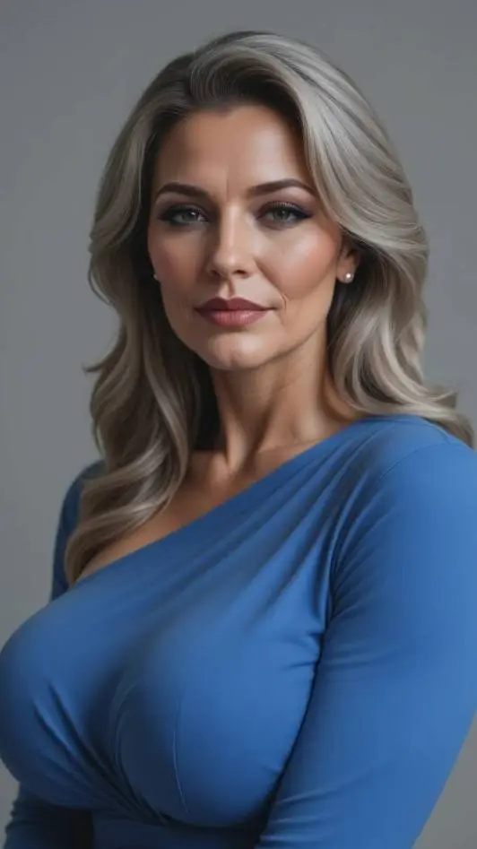 ai character: Angelina  background