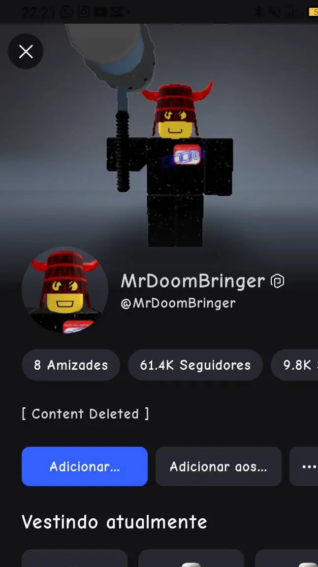 ai character: doombringer  background