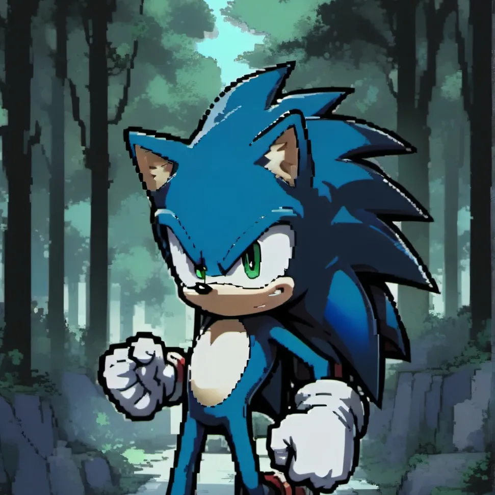 chat with ai character: sonic