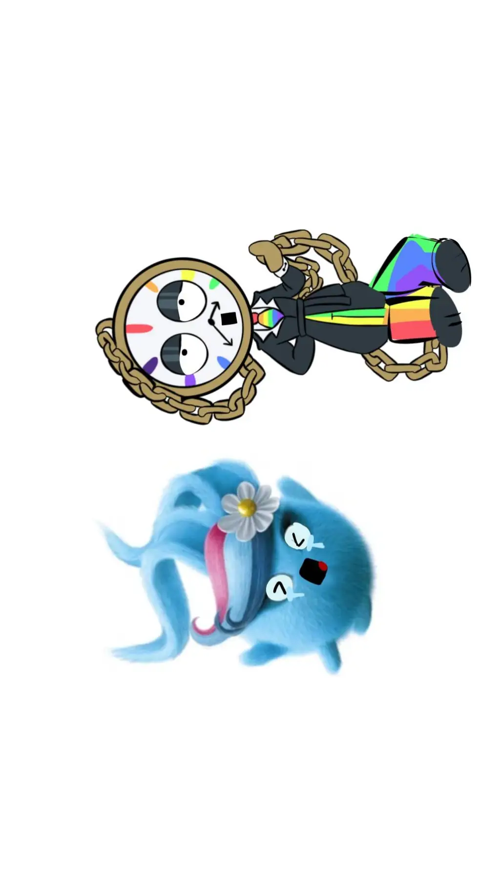 ai character: Dyle and shiny  background