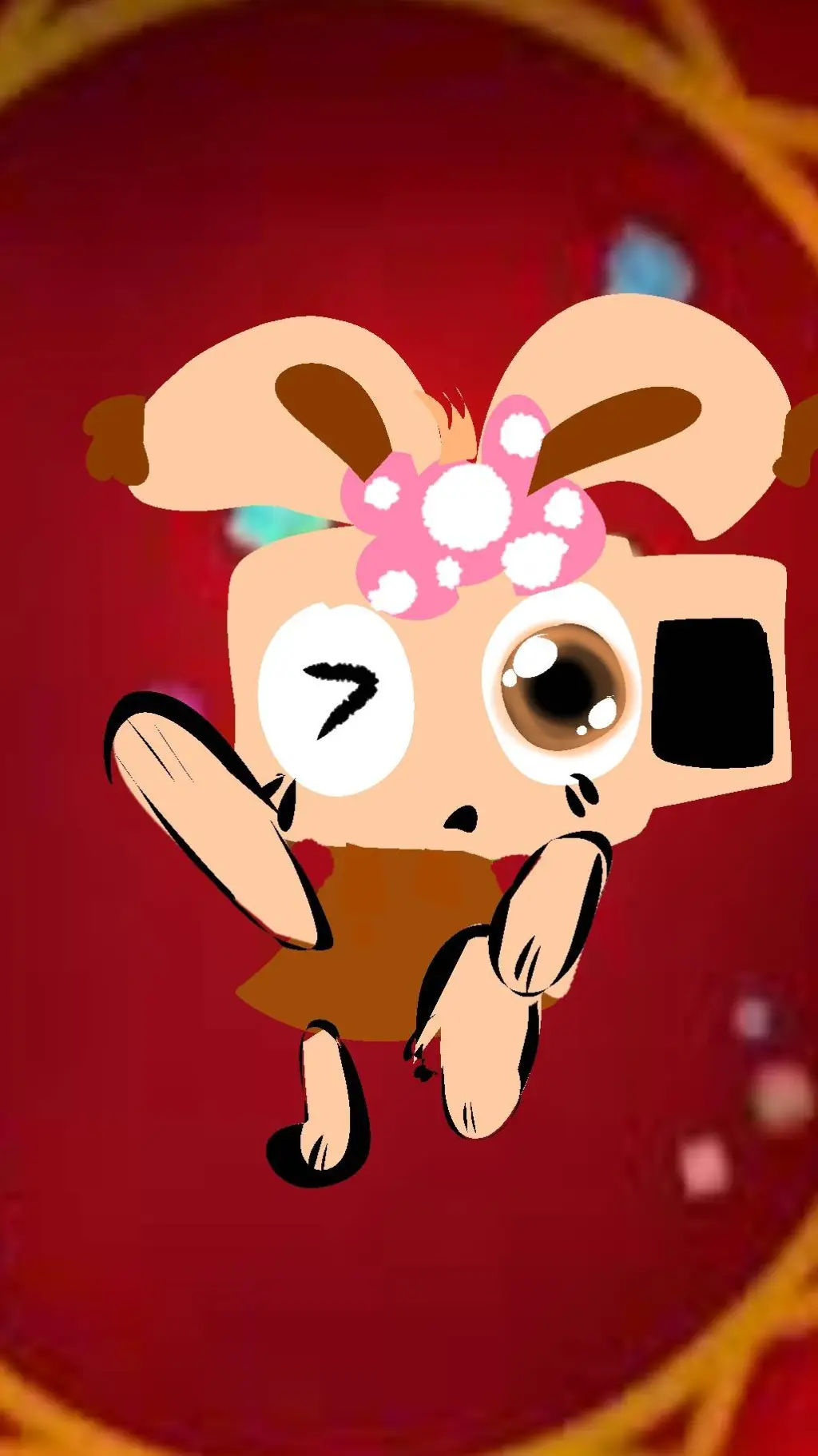 ai character: ginger preview  2! background