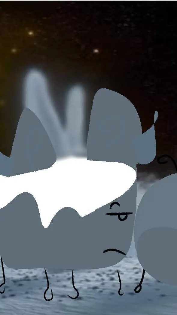 ai character: my ocs on the moon background