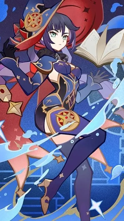ai character: Mona Megistus background