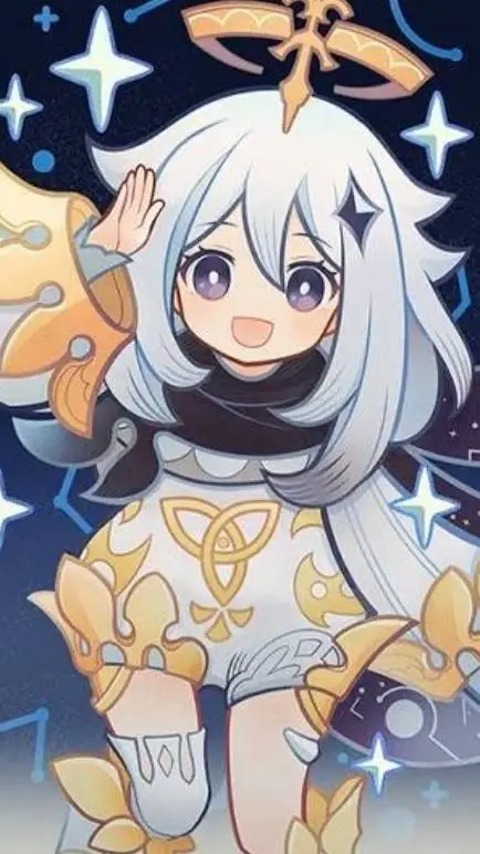 ai character: Paimon  background