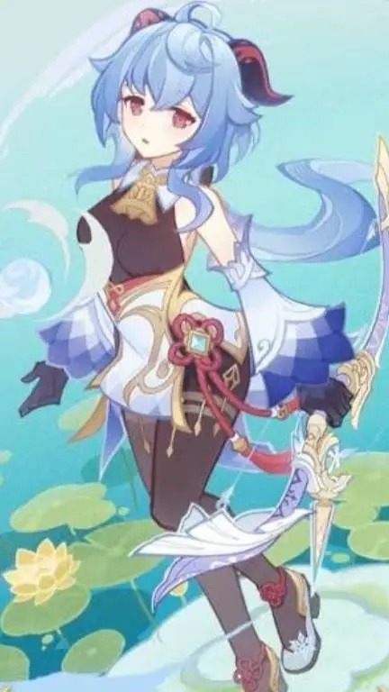 ai character: Ganyu background