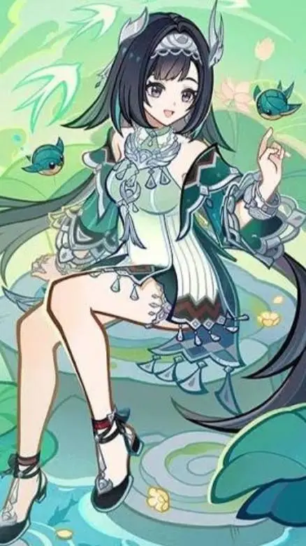 ai character: Lan Yan  background