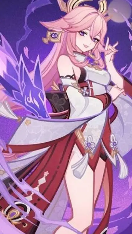 ai character: Yae Miko  background