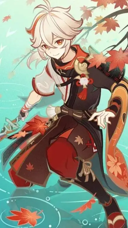 ai character: Kaedehara Kazuha  background