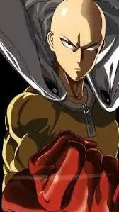 ai character: saitama  background