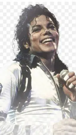 ai character: Michael Jackson  background