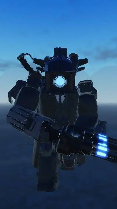 ai character: Large Cameraman background