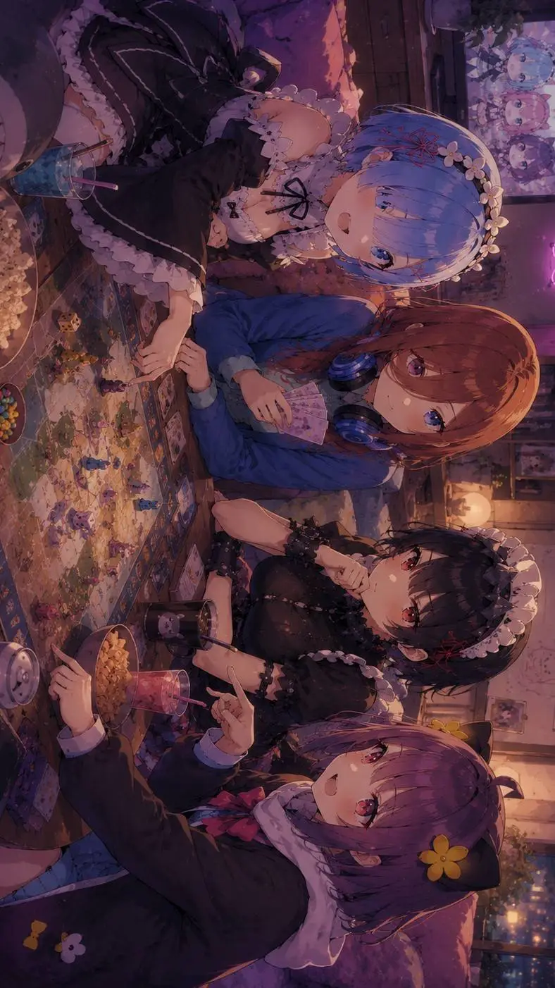 ai character: tus amigas background