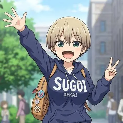 chat with ai character: uzaki chan