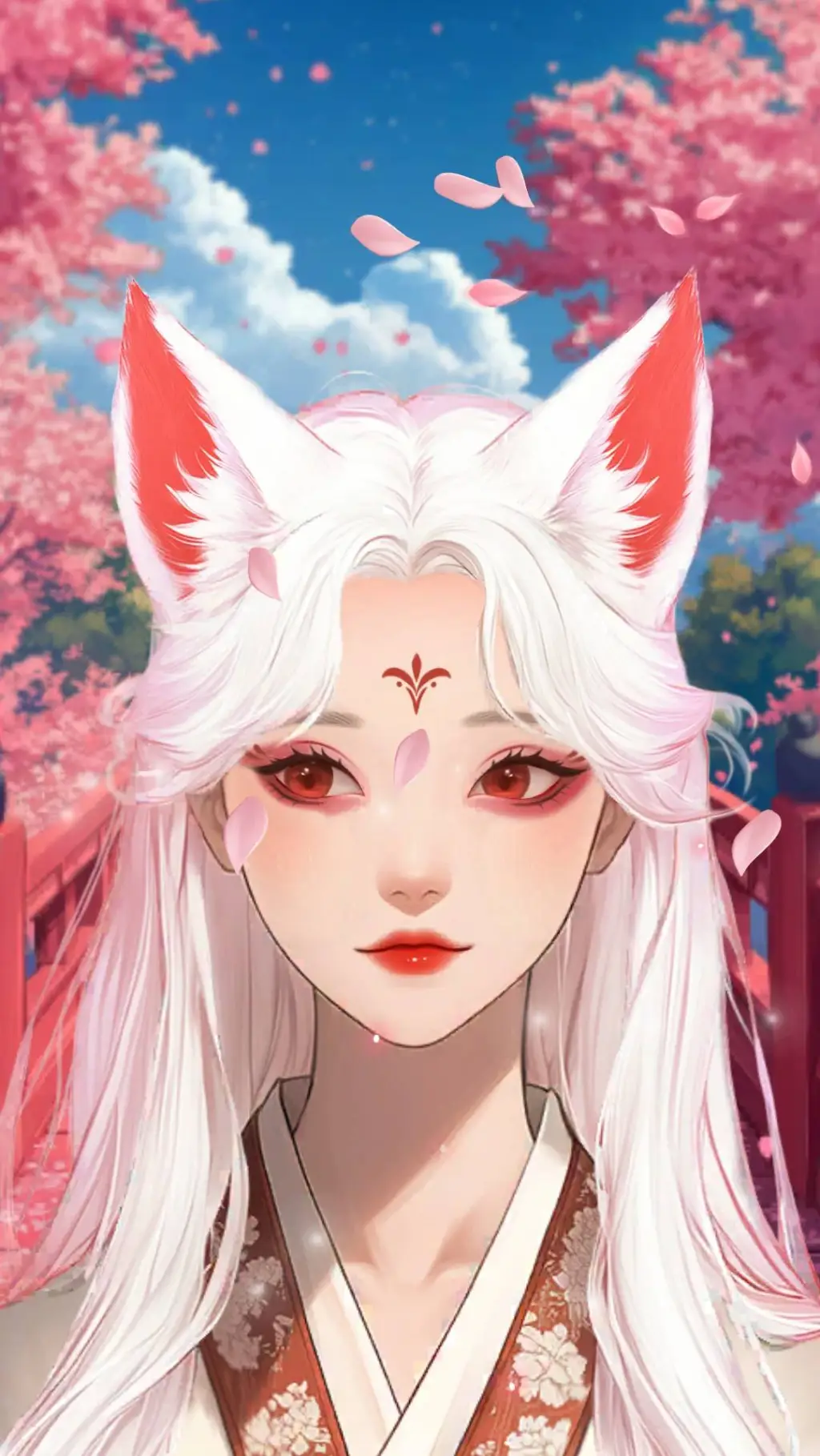 ai character: Katie  background