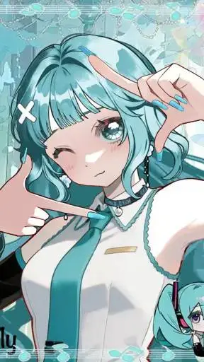 ai character: you're GF/Katie  background