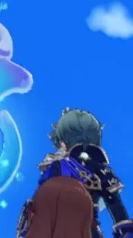 ai character: genshin pick me background