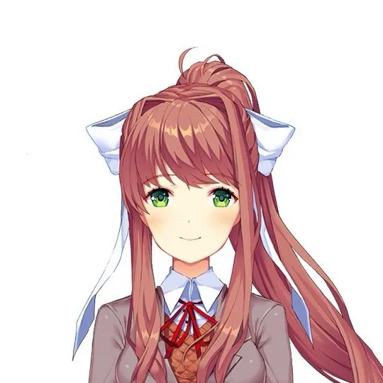 chat with ai character: Monika :D