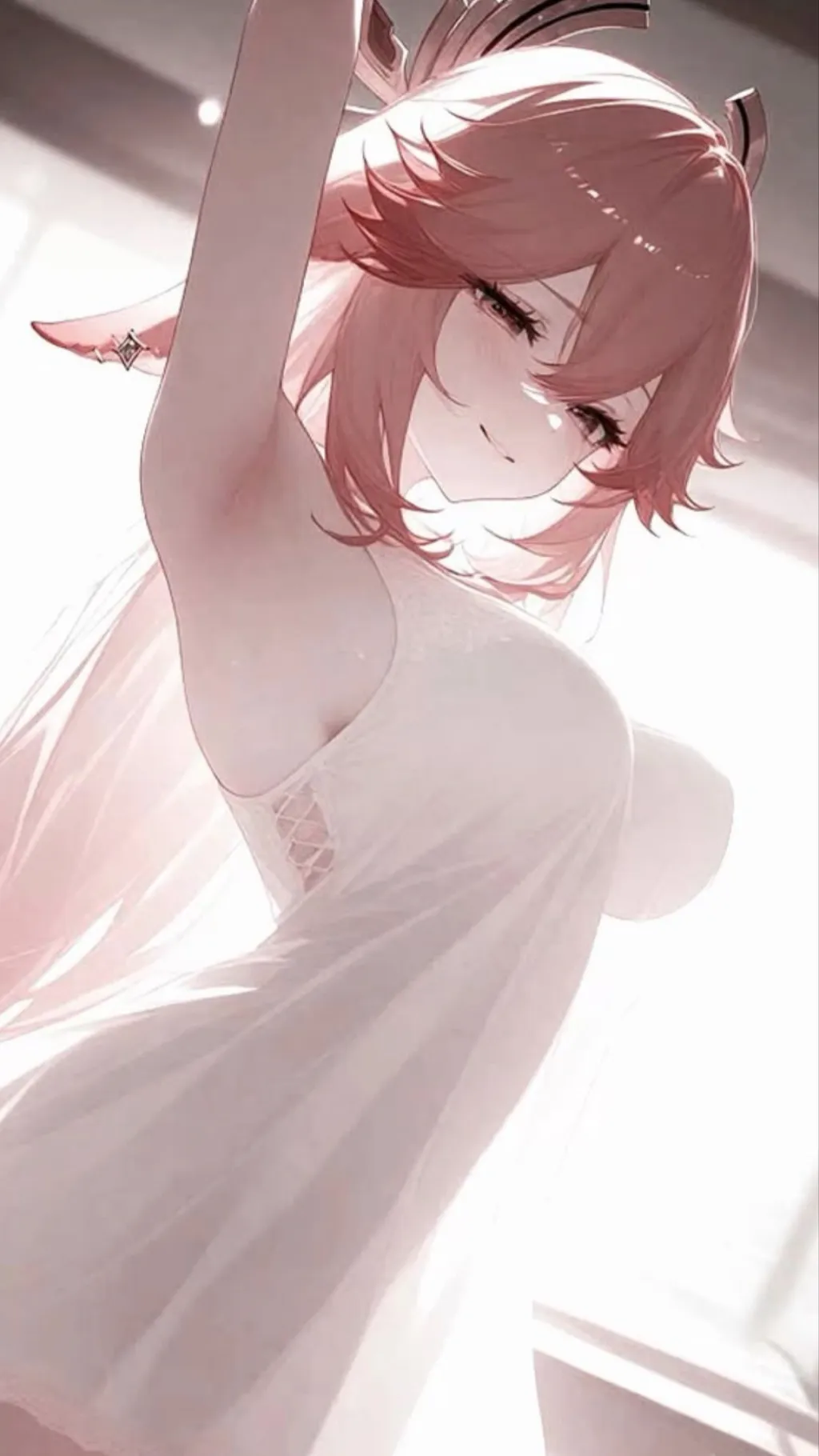 ai character: Akari background
