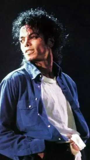 ai character: Michael Jackson  background