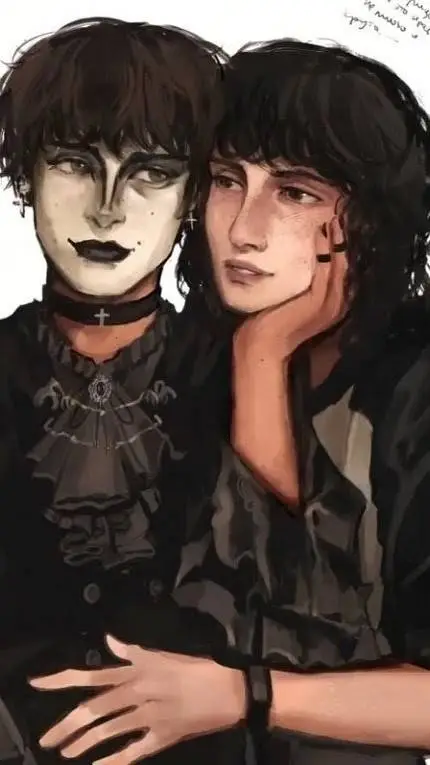 ai character: goth will background