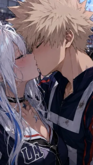 ai character: Hali x Bakugo background
