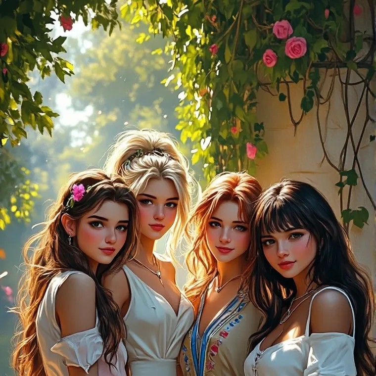 chat with ai character: sisters 