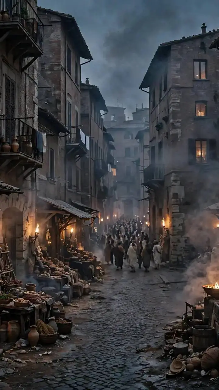 ai character: Roma-La cuidad ete background