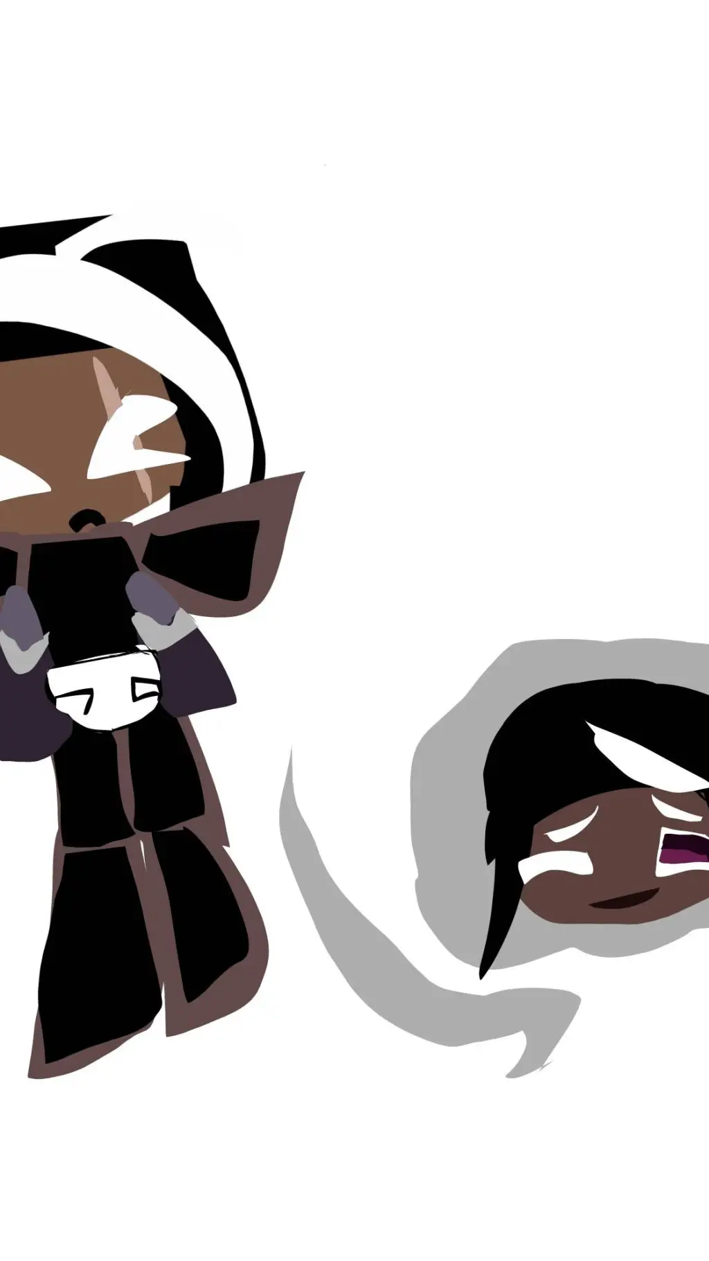 ai character: dark cac anddarkch background